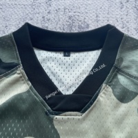 MT1434 Maillot de football personnalisé en polyester pour hommes, vêtement de sport à séchage rapide, maillot de football à sublimation contrastée pour s'asseoir, 100%
