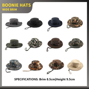 Promotion Boonie Camo Safari Fishing Hiking <strong>Bucket</strong> <strong>Hats</strong> Custom Wide Brim Fisherman <strong>Bucket</strong> <strong>Hat</strong> With String - Product Image 4