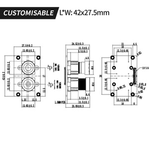 Módulo de Cámara de Doble Lente con Obturador Global AR0235 120fps 1080P Sincronizado para Mapeo 3D / AMR / AGV / Visión Robótica - Product Image 3