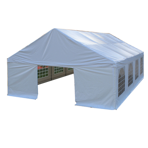 20 'x 30' mạ kẽm nhiệm vụ nặng nề PVC Đảng Lều tán nơi trú ẩn với cửa sổ có thể tháo rời bức tường PVC Lều đám cưới - Product Image 2