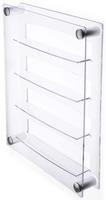 Étagère de présentation murale pour voiture, en plexiglas, accessoire de collection, rangement pour jouet, en acrylique, transparente