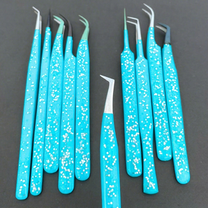 Pinzas de Acero Inoxidable Hechas en Pakistán, Todos los Tipos de Puntas, Punta Puntiaguda, Herramientas para Extensión de Pestañas, Venta al por Mayor - Product Image 1