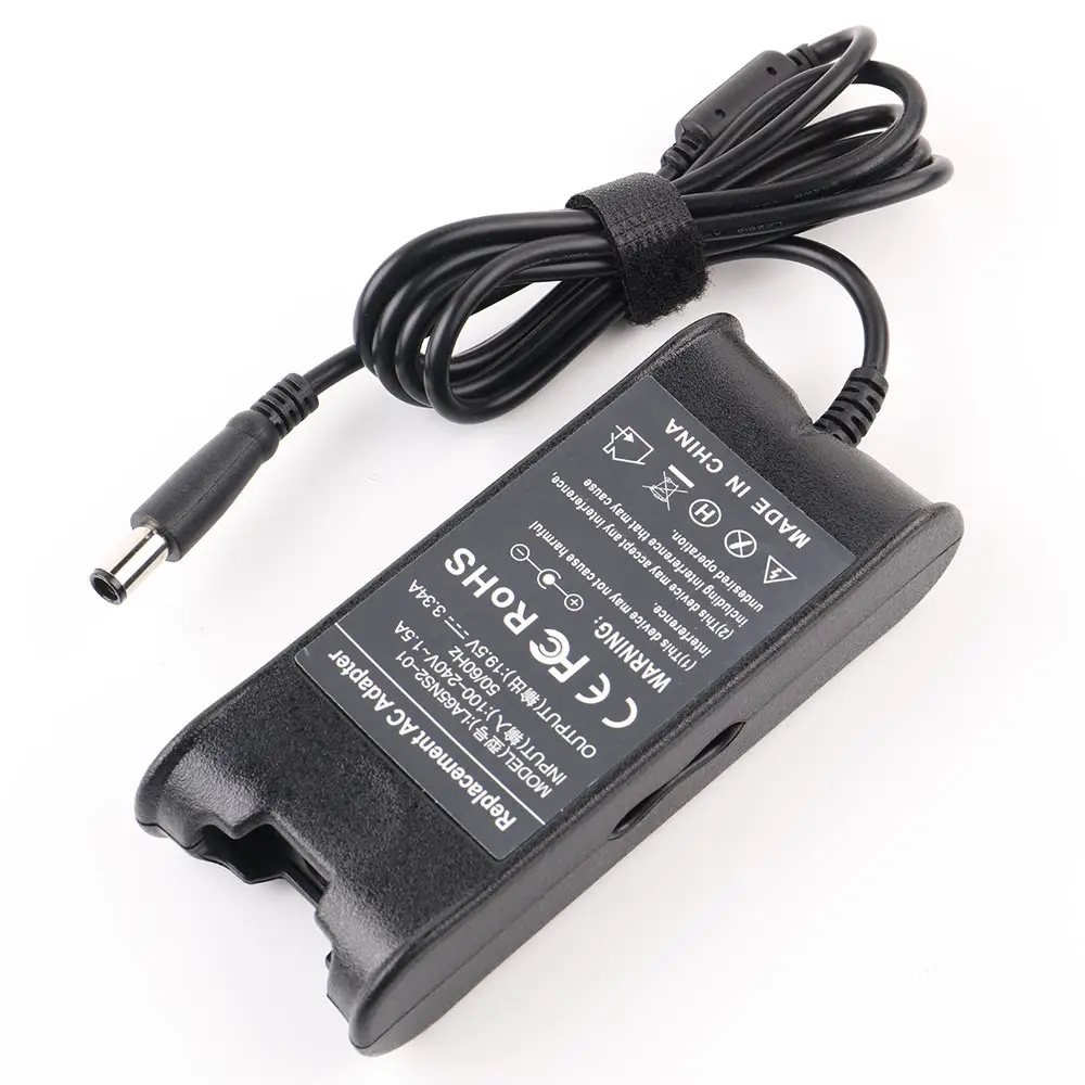 Replacement AC DC Adapter 65W 19.5V 3.34A Laptop Charger für Dell 7.4*5.0mm große pin