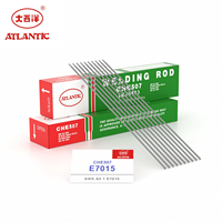 Varilla de Soldadura de Electrodo Atlantic 2026 E7015 para Hierro Fundido AWS 5.1 CE ISO ABS 2.0-3.0mm para Estructuras de Acero de Barcos