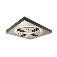 Plafond métallique de haute qualité pour ascenseur de passagers, design moderne, garantie 1 an, fabriqué dans le Jiangsu