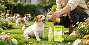 Spray Herbal XINHOU para la Piel de Mascotas, Perros y <span class=keywords><strong>Gatos</strong></span>, Anti-Picazón, Deshumidificante, Antibacteriano, Extracto Natural, Cuidado para Dermatitis y Eccema, 80ml - Product Image 3