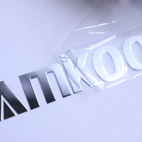 Étiquettes transparentes 3D étanches personnalisées par transfert UV Étiquettes métalliques personnalisées avec logo GoldFoil Autocollants