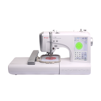 Machine à coudre et à broder informatisée MYSEW V700, 650 points par minute, 235x100 mm, 150 motifs, 162 points, pour débutants