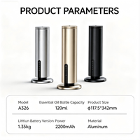 Diffuseur d'huiles essentielles sans eau, haute résistance, fiable et durable, avec technologie de diffusion parfumée, personnalisable avec logo OEM, pour vente en gros sous marque privée