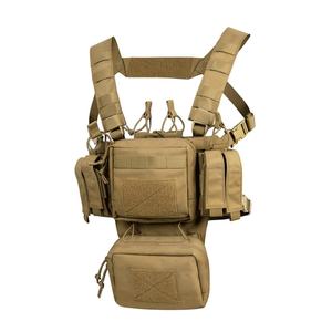 Nice Design Detachable Tactical Chest Rig Utility <b>Molle</b> Mag Pouch <b>Bag</b> IFAK Catchall Men's Waist Belt Pack - Product Image 4