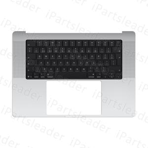 Vente en gros pour <span class=keywords><strong>Apple</strong></span> Macbook Pro 16" A3428 A3429 M5 Topcase avec clavier US/UK/<span class=keywords><strong>FR</strong></span>/DE/SP/DK/NL Couleur Argent/Noir spatial Année 2026 - Product Image 3