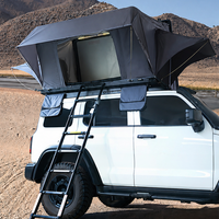 Carpa de Techo Rígida de Aleación de Aluminio Premium con Apertura Lateral para Acampar