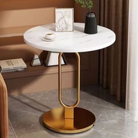 Table d'appoint en bois moderne, luxueuse et minimaliste, table de chevet, table basse multifonctionnelle pour salon et balcon