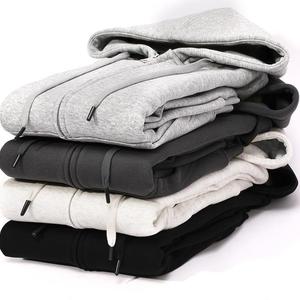 Biểu Tượng Tùy Chỉnh Chất Lượng Cao Hai Mảnh Phù Hợp Với Màu Rắn Đồng Bằng Tracksuit Áo Người Đàn Ông Sweatsuit Bộ Quần Áo Của Phụ Nữ Thiết Lập - Product Image 2