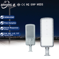 Lampadaire LED extérieur tout-en-un de haute qualité en aluminium moulé sous pression, étanche IP65, AC 100-265V, 50W, 100W, 150W, 200W