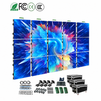 Panel LED 4K a Todo Color de Fácil Instalación, Personalizable para Alquiler, P5, con Bloqueo Rápido, Gabinete de Aluminio Fundido a Presión, Impermeable IP65, Colgable y Apilable