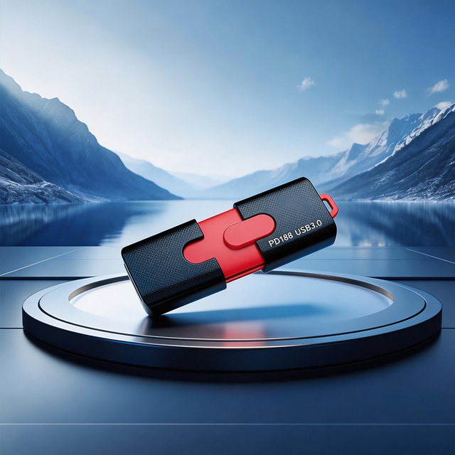 New High Speed USB 3.0 Flash Drive 16GB/32GB/64GB/128GB/256GB Classic Black & Red 2-Year Warranty Business Gift