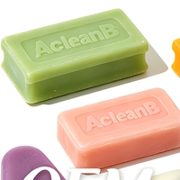 Savon à lessive solide en barre de 180 g en vrac |   Dégraissant antibactérien écologique pour les mains |   Huile de noix de coco à base de plantes |   Distributeur