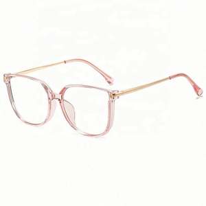 Gafas de Computadora con Lentes Transparentes TR90, Anti Luz Azul, de Gran Tamaño, con Logotipo Personalizado, a la Moda, Populares en 2021, para Mujer - Product Image 3