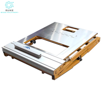Hot Style WJ680 Portable Mini Scie À Table Horizontale Machine De Découpe De Bois pour PVC Mélamine Conseil Contreplaqué Bois Cutter Panneau