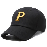 Casquette de baseball classique non structurée avec logo brodé, respirante, style vintage, pour homme