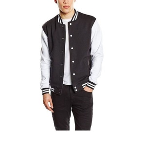 Veste universitaire en toile pour homme, hiver, 90% coton/10% polyester, motif lettres, graphisme vintage, streetwear, exportation du Bangladesh - Product Image 3