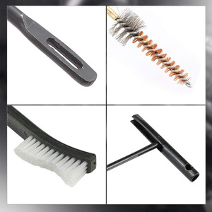 Premium-Leinentasche, professionelles Wartungsset, abnehmbare Stangen, Kupferbürstenköpfe, robustes Pflegewerkzeug für Outdoor-Sportausrüstung - Product Image 4