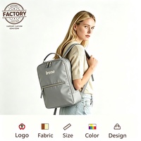 Sac à dos pour ordinateur portable OEM ODM personnalisé, sac à bandoulière double usage léger, logo et couleur personnalisés pour le quotidien, le campus et les voyages d'affaires
