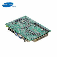 Placa base integrada x86 de 3,5 pulgadas con procesador integrado de núcleo cuádruple de 8ª generación, procesador VGA HD LVDS eDP 4K, tarjeta madre mot