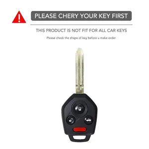 Силиконовый чехол для ключей Subaru Forester, Impreza, Legacy, Outback, STi, WRX, XV, Crosstrek, Tribeca, держатель для пульта, защитный чехол для автомобильного ключа - Product Image 5