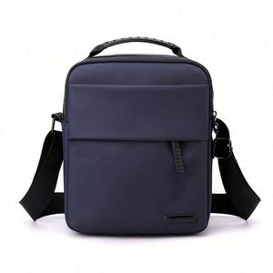 Sac bandoulière personnalisé en PU avec logo, sac messager décontracté et professionnel de haute qualité, sac de poitrine pour homme - Product Image 3