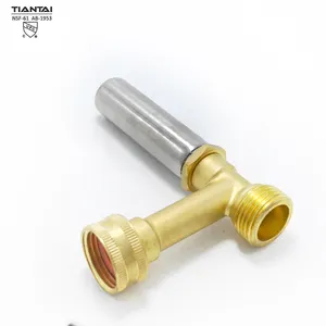 洗衣机用3/4 “MHTx 3/4” 旋转FHT SS304水锤避雷器