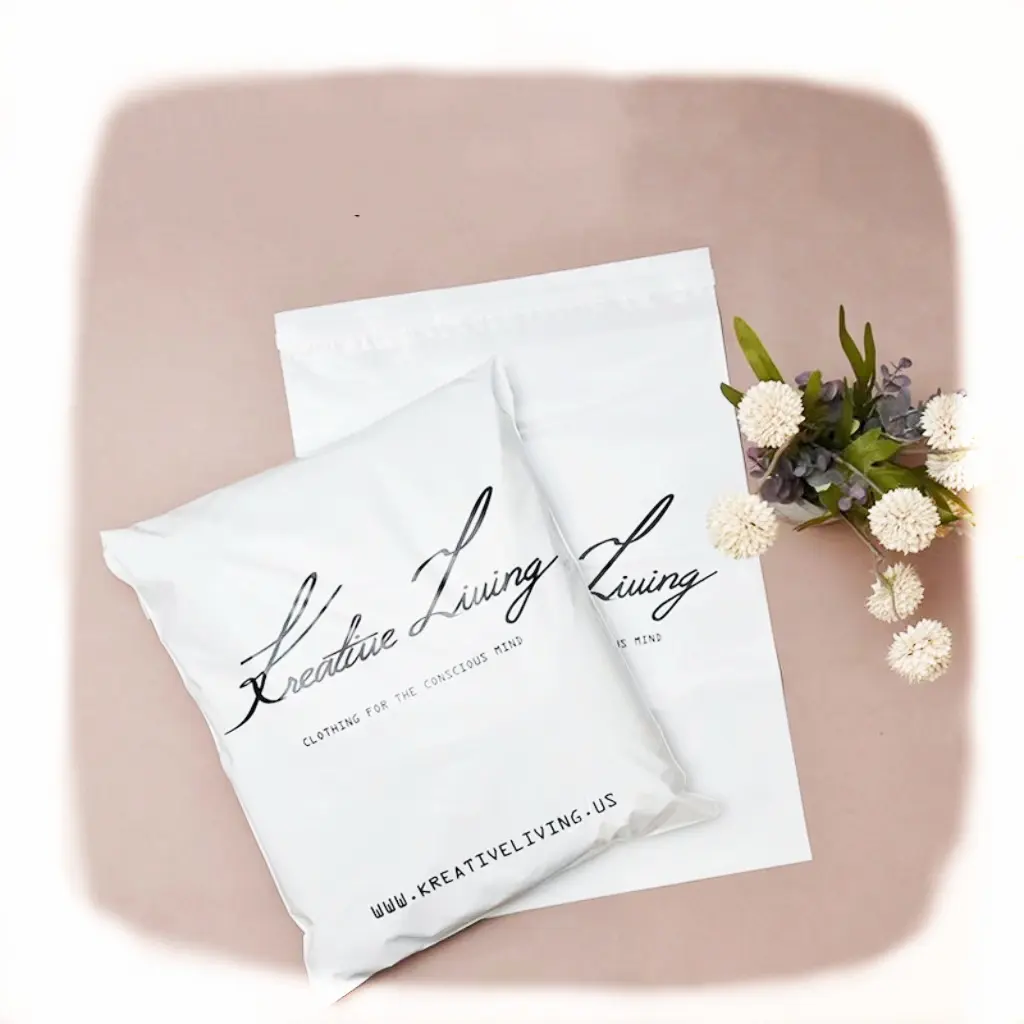 custom cheap wholesale price plastic biodegradable express poly mailers mailing bags for clothing