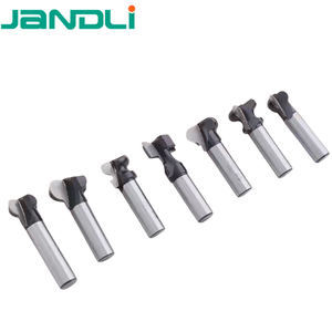 Fresa de doble arco para ranurar uñas de muebles, ranurar tiradores de cajones y ranurar bordes de puertas, AlTiN 10mm Carburo OEM - Product Image 6