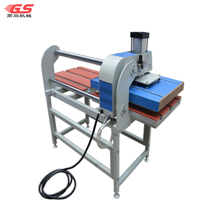 Dongguan usine vêtement vêtement sans couture bord fondu sublimation double plateaux utilisation personnalisée presse à chaud machine - Product Image 4