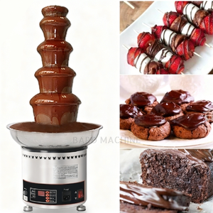 Fontaine à <span class=keywords><strong>chocolat</strong></span> <span class=keywords><strong>professionnelle</strong></span> pour usage commercial, <span class=keywords><strong>machine</strong></span> en acier inoxydable pour les fêtes, les buffets et la restauration - Product Image 3
