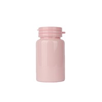120ml 200ml Rose PET Cylindre Bouteille de Médecine Pot Vide Capsules D'impression Numérique Poudre pour Suppléments De Soins De Santé | Usine