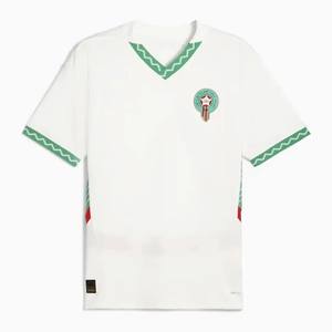 Maglia da Calcio Uomo Marocco <span class=keywords><strong>Vintage</strong></span> 2024/25 Versione Home/Away/Terza Divisa Tifosi Top Manica Corta Estiva Autunnale Asciugatura Rapida 100% - Product Image 3