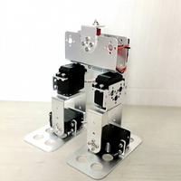 Kit structurel entièrement métallique 4-DOF V004 pour robot bipède de marche rapide, avec pieds croisés étroits, pour DIY robotique
