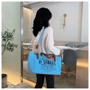 2024 <b>Tote</b> Bag Personnalis Cotton <b>Canvas</b> <b>Tote</b> Bag With Leather Handle High Quality 16Oz Customized Shopping for Women - Product Image 2