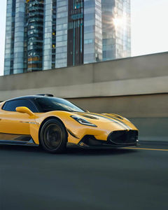 Kit de cuerpo de fibra de carbono seco de alta calidad para <span class=keywords><strong>Maserati</strong></span> Mc20 Upgrade SD estilo falda de labio delantero difusor trasero Spoiler BodyKit - Product Image 5