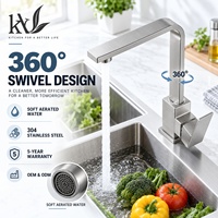 Ensemble de douche de luxe personnalisé en acier inoxydable 304, robinet de cuisine, mitigeur de lavabo, marque privée, OEM, ODM, emballage personnalisé