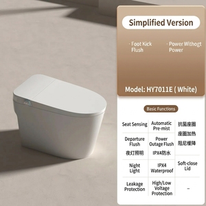 Inodoro Inteligente <span class=keywords><strong>con</strong></span> Bidé, Inodoro Eléctrico de Cerámica, <span class=keywords><strong>WC</strong></span> Inteligente - Product Image 3