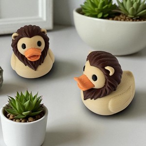 Juguete <span class=keywords><strong>de</strong></span> Pato León Impreso en 3D <span class=keywords><strong>de</strong></span> Vashine, Regalo para Niños, Juguetes Creativos y Divertidos, Decoración del Hogar, Material Ecológico PLA, Juguetes 3D - Product Image 6