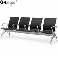 Chaise rangée d'aéroport en mousse Pu Muti-Color 2 places Bancs d'attente d'hôpital public de gare routière à vendre