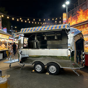 Remolque de Comida Rápida, Camión de Comida Móvil, Cocina, Ahumador de BBQ, Remolque de Café, Unidad de Concesión de Acero Inoxidable, Remolques de Catering - Product Image 6