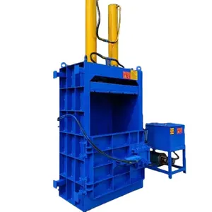 Hot sale Vertical Double cylinder Waste paper baler Can baling square Bale Press Machine hydraulic packing for sale