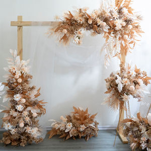 Grande <span class=keywords><strong>guirlande</strong></span> d'arc pour mariage, pièces décoratives florales artificielles, pour mariage, R241 - Product Image 1