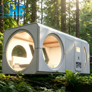 Cabaña Cápsula Económica de Diseño de Lujo para Acampar al Aire Libre, Ecológica, Impermeable, Tipo <span class=keywords><strong>Apple</strong></span>, para Dormir o Trabajar - Product Image 2