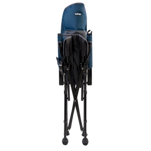 Silla de Playa Plegable Cómoda y Duradera con Acolchado de Espuma, Portavasos y Respaldo Ajustable para Uso en Exteriores y Parques - Product Image 5